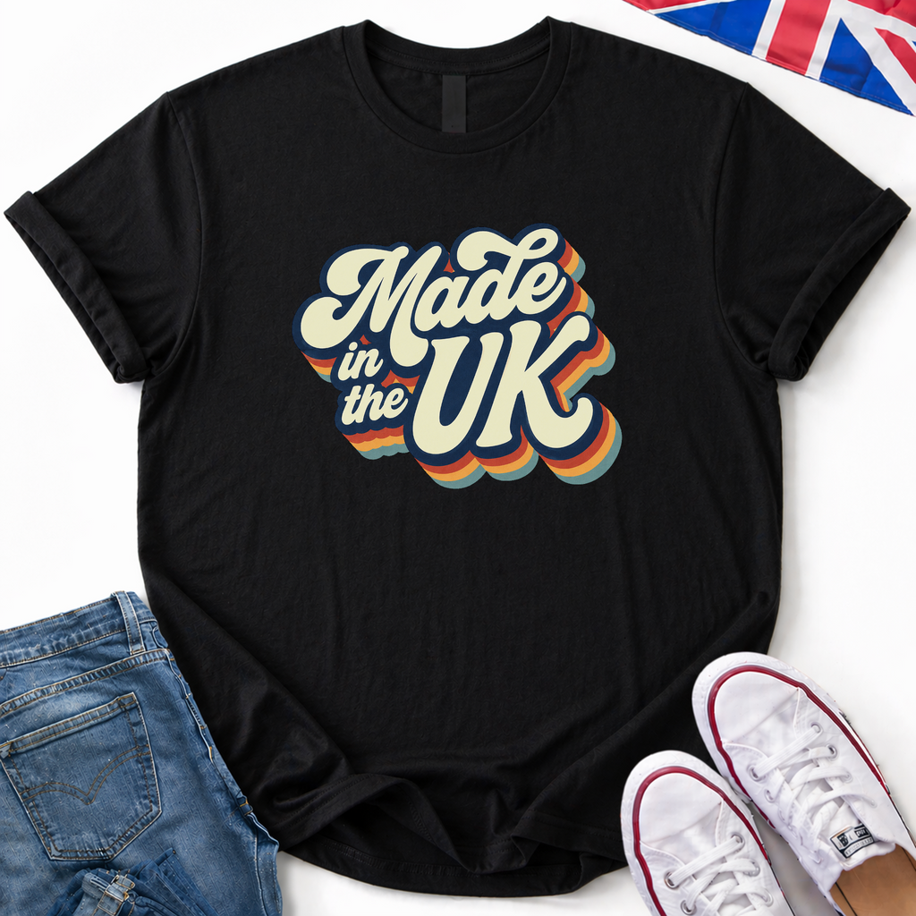 Made In The UK Retro T-Shirt