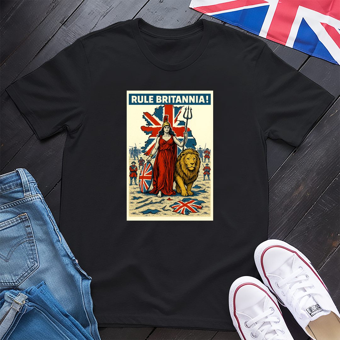 Rule Britannia Poster T-shirt