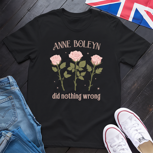 Anne Boleyn 'Did Nothing Wrong' T-shirt