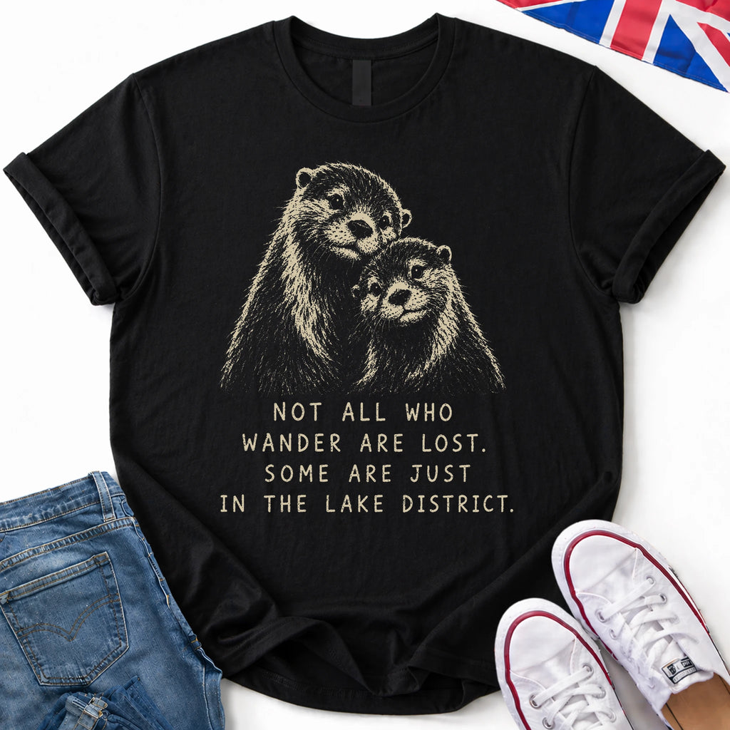 Otters In Lake District T-Shirt