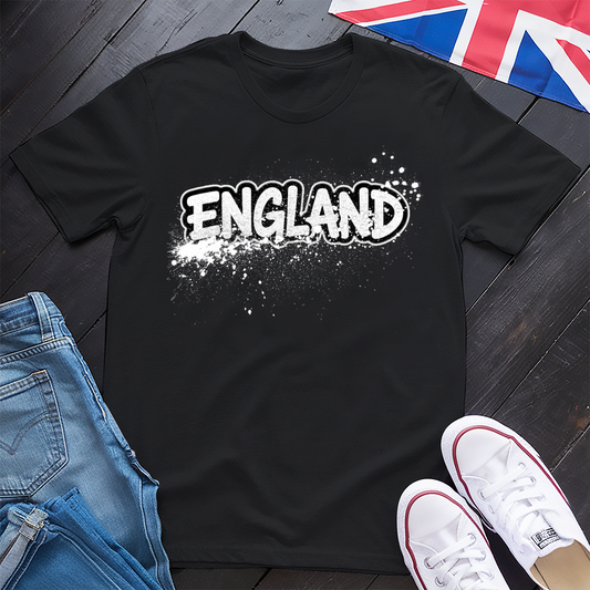 England Paint Spray T-Shirt