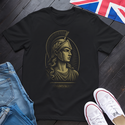 Lady Britannia Gold T-Shirt