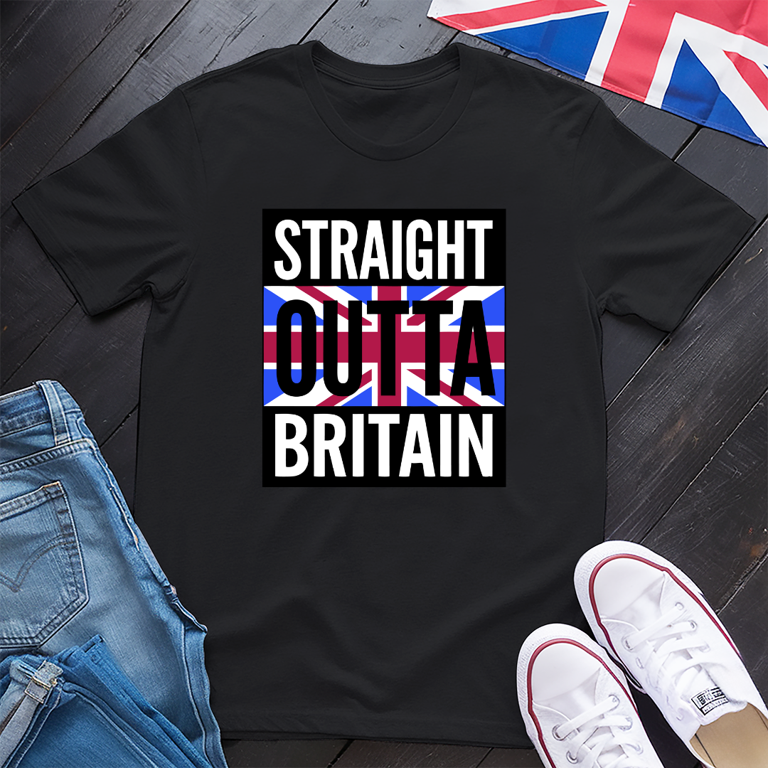 Straight Outta Britain T-shirt