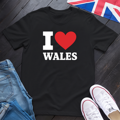 I Love Wales T-shirt