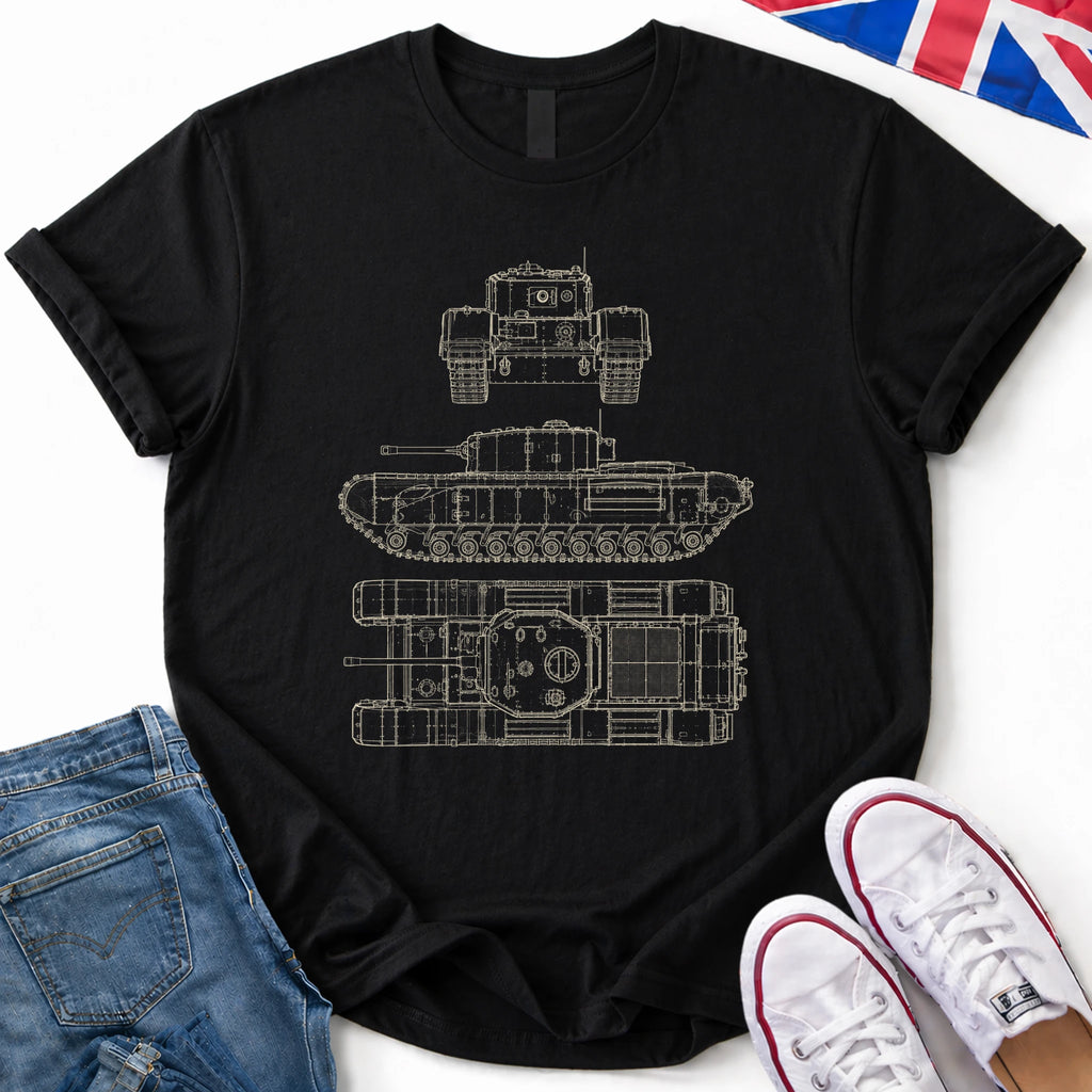 Churchill tank T-Shirt
