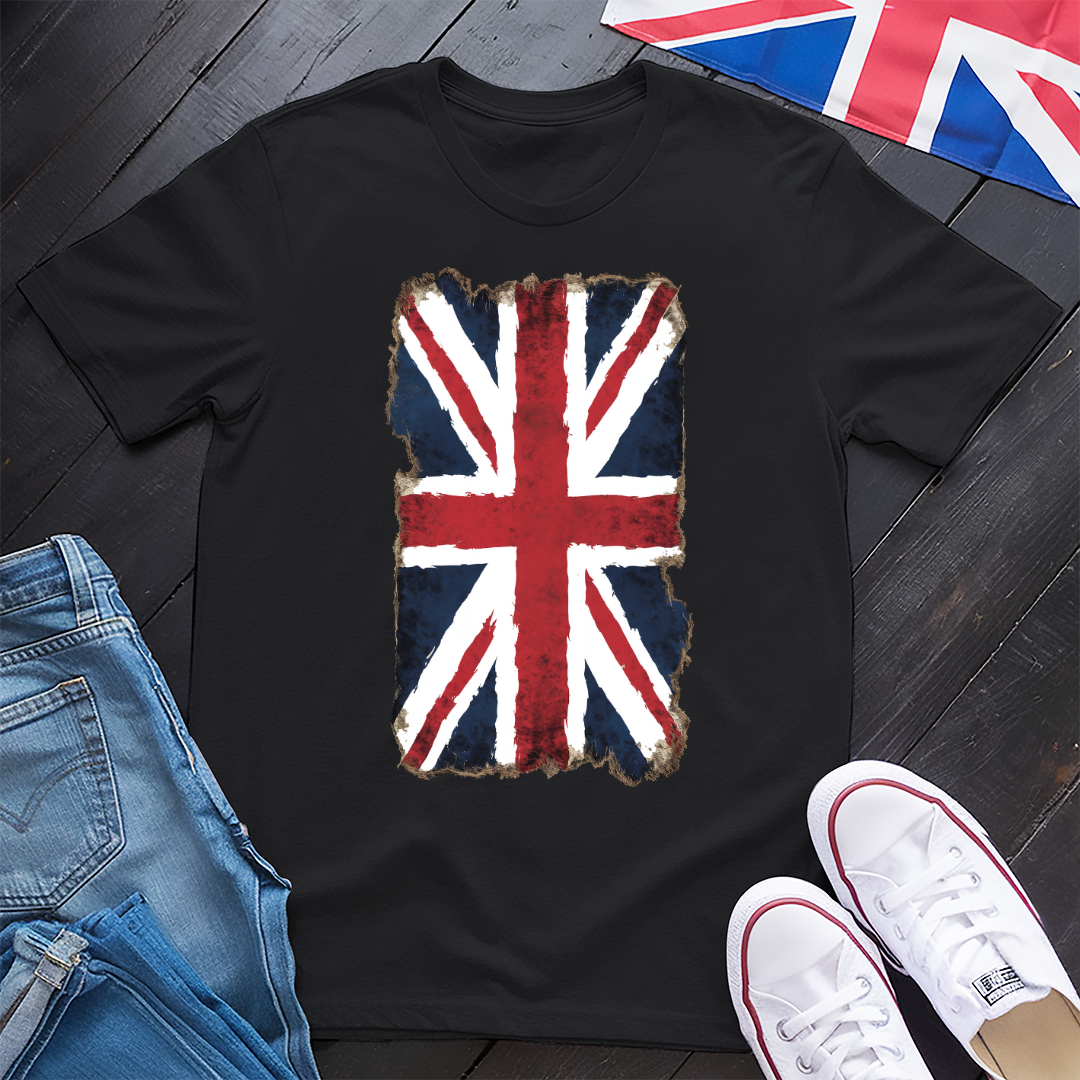 Weathered Union Jack T-shirt