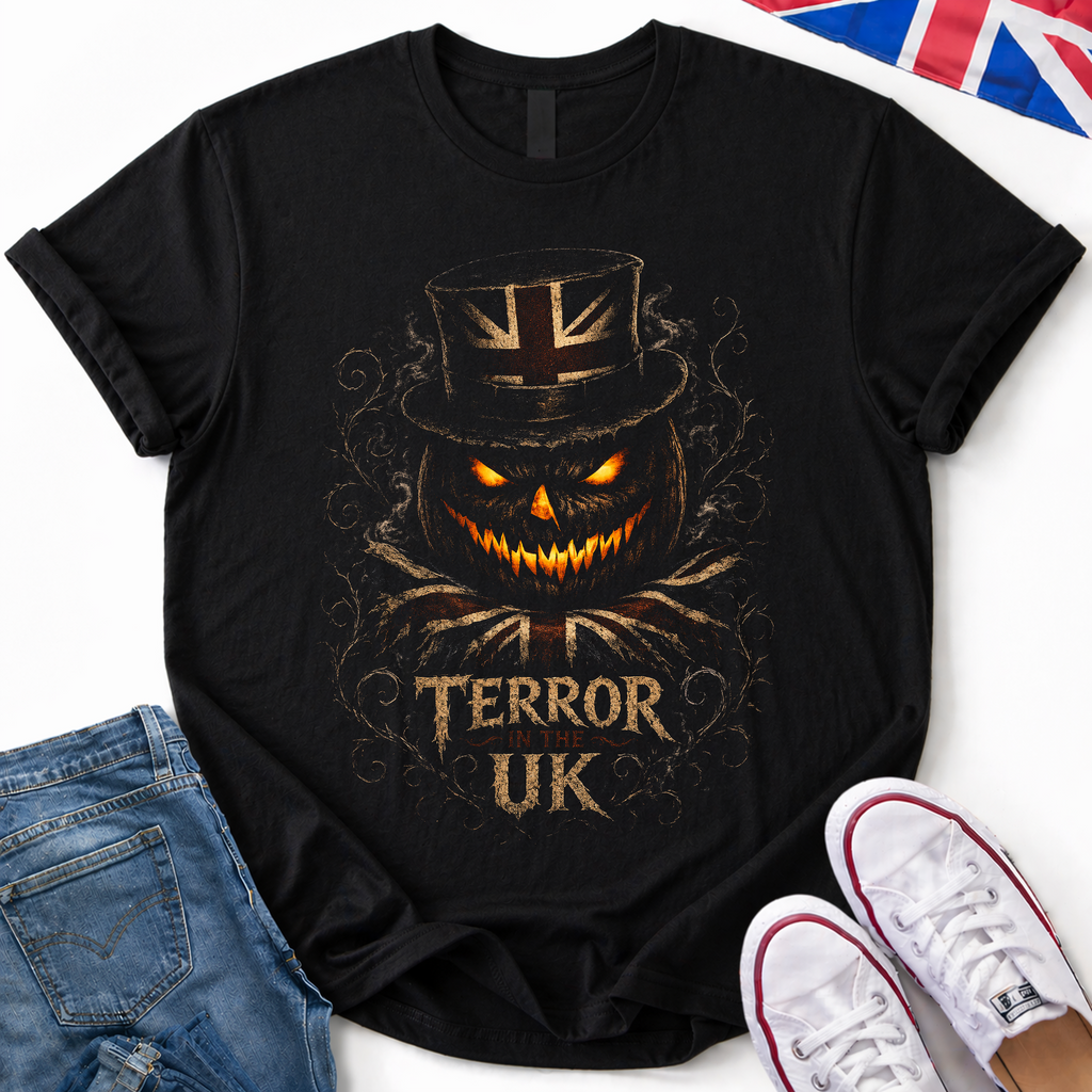 Terror In The UK | Halloween T-Shirt