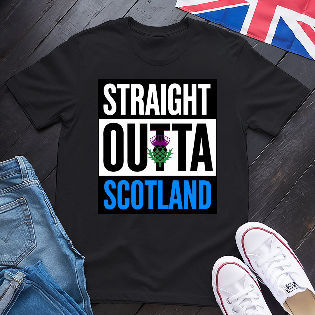 Straight outta Scotland T-shirt