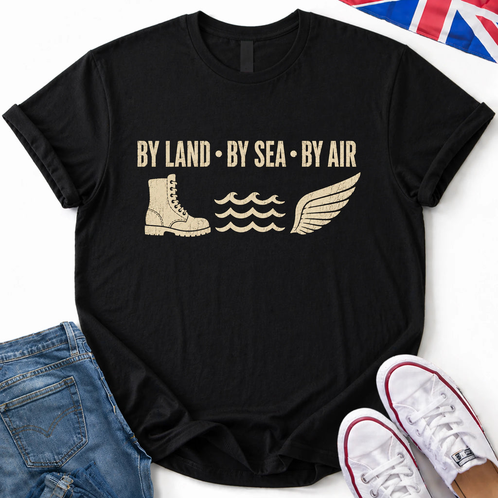 Land Sea Air T-Shirt