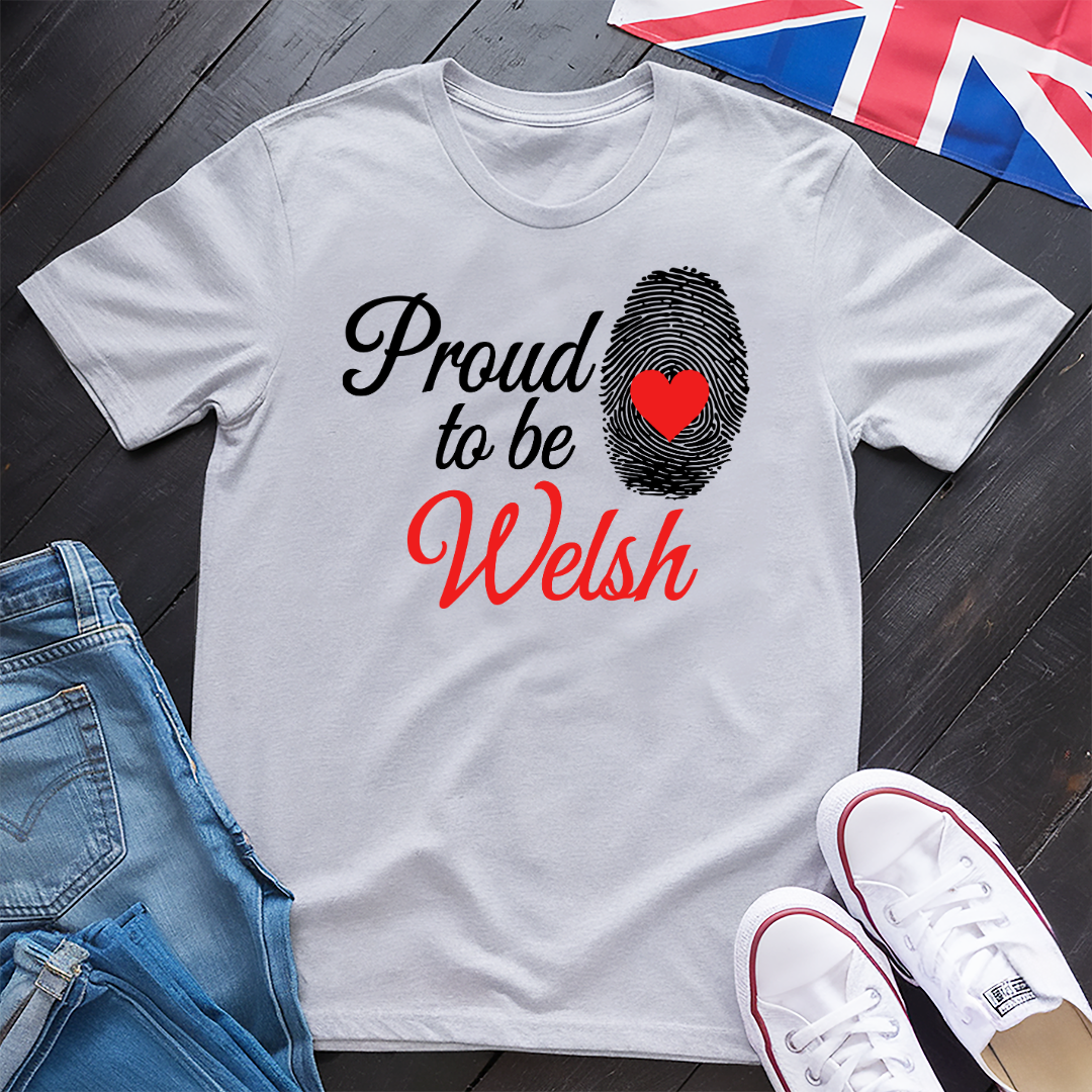 Proud Welsh Patriot’s Print T-shirt