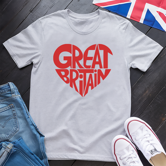 Heart of Great Britain T-shirt
