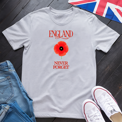 England Never Forget T-shirt