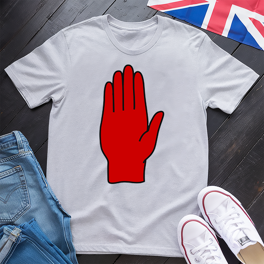 Red Hand of Ulster N. Ireland T-shirt