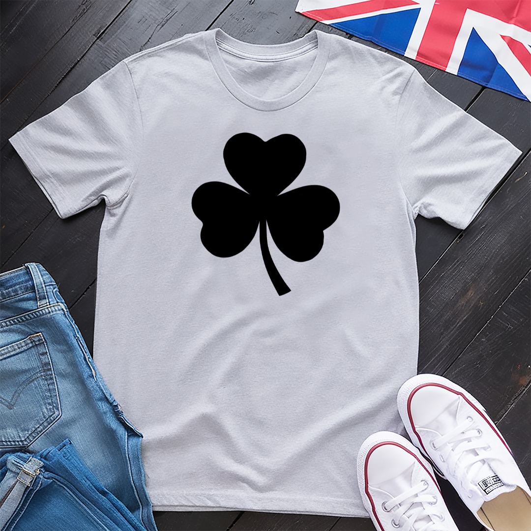 Irish Clover (Black) T-shirt