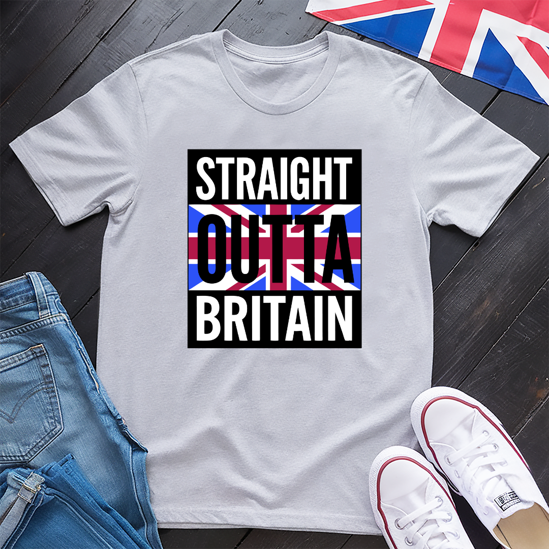 Straight Outta Britain T-shirt