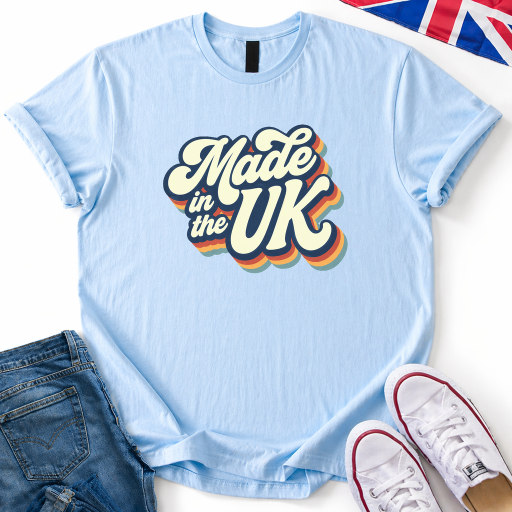 Made In The UK Retro T-Shirt
