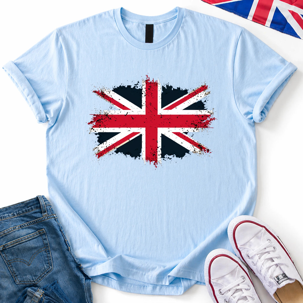 UK Flag Distressed T-Shirt