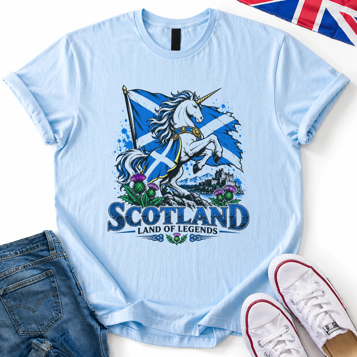 Saltire and Thistle T-Shirt