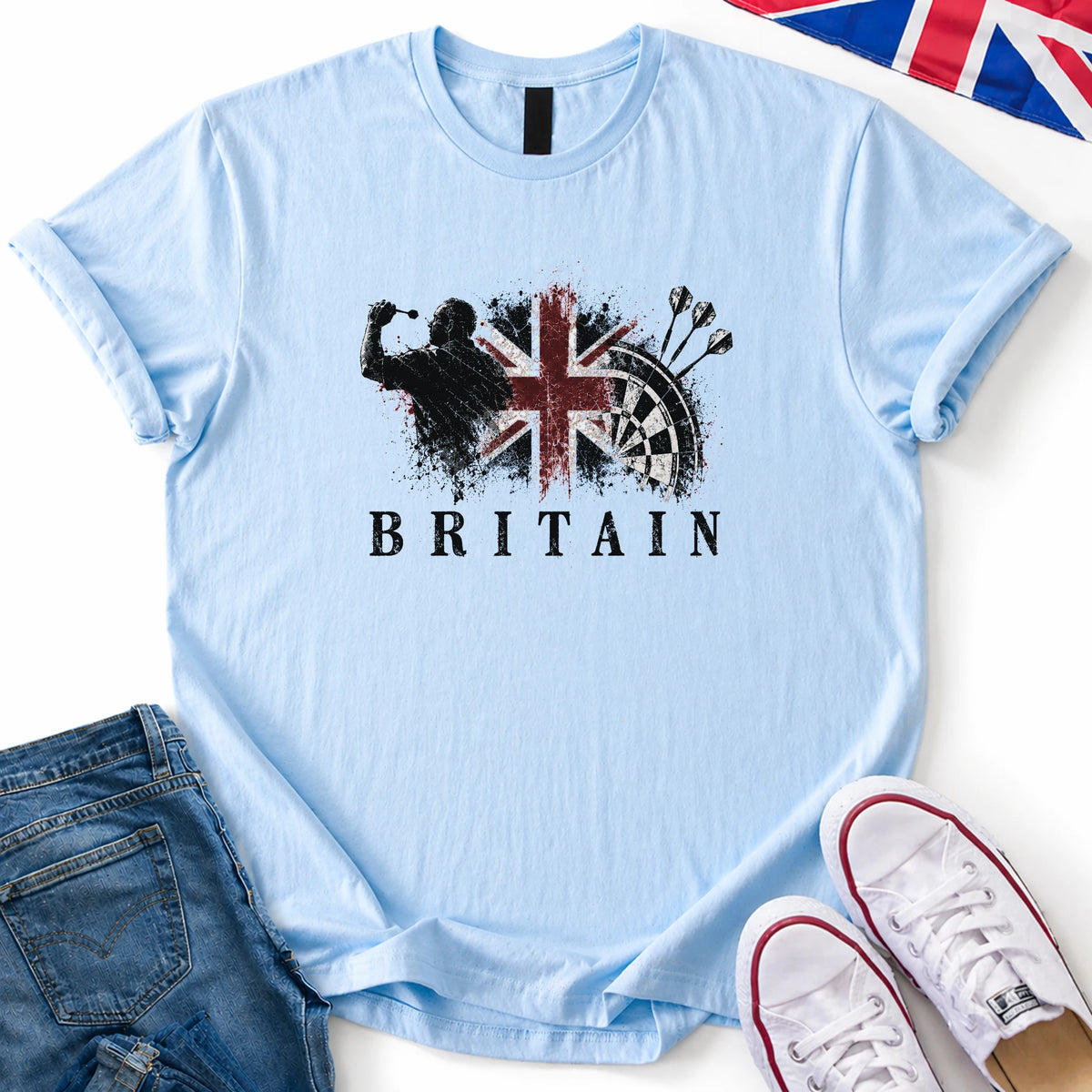 Britain Darts (Distressed) T-Shirt