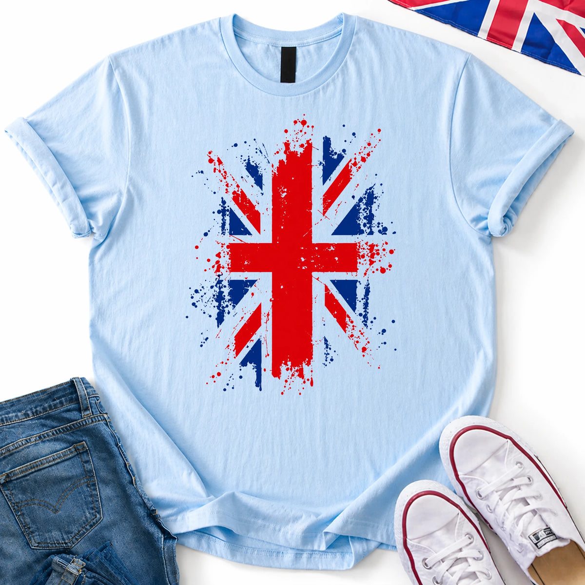 Union Flag Drip T-Shirt