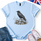 Crow on Perch