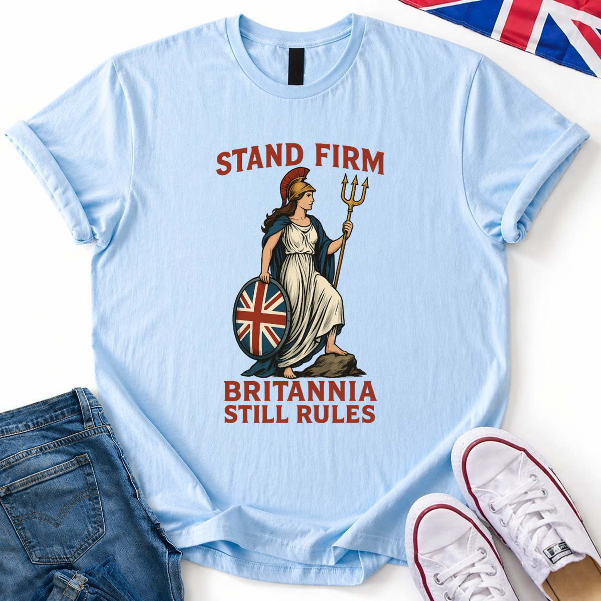 Lady Britannia Rules T-shirt