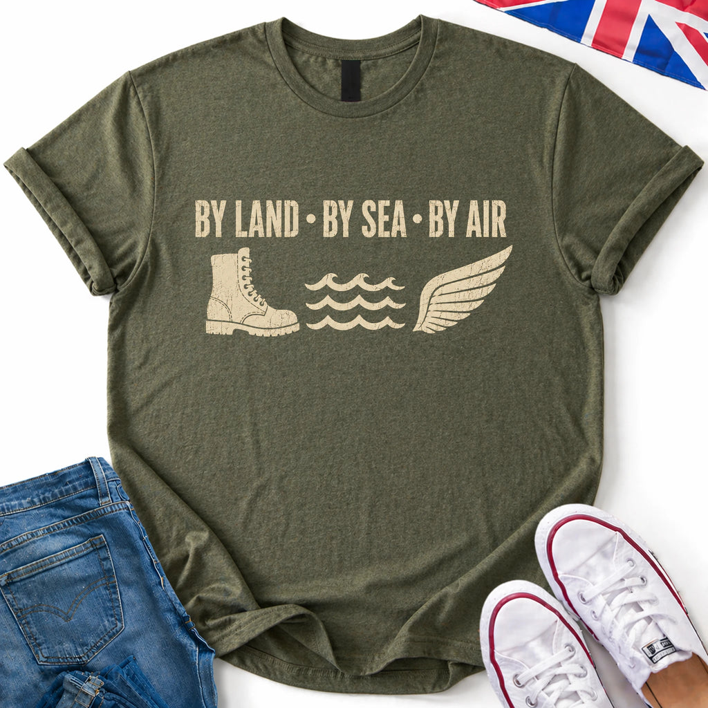 Land Sea Air T-Shirt