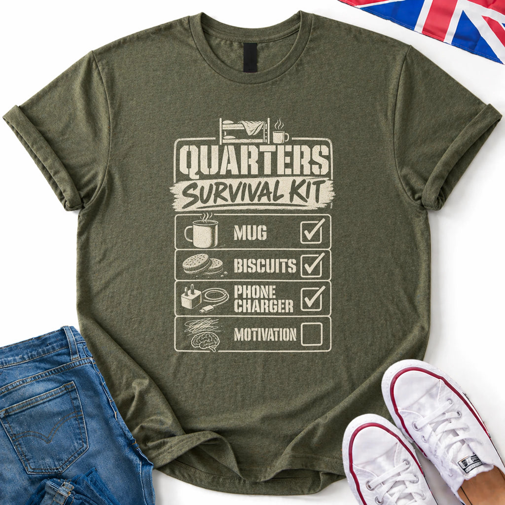 Quarters survival kit T-Shirt