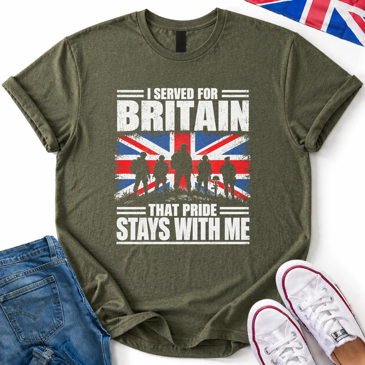 Service, Pride, Britain T-Shirt