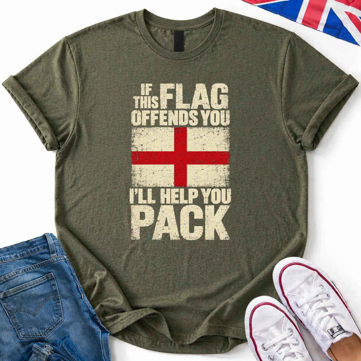 England, No Apologies T-Shirt
