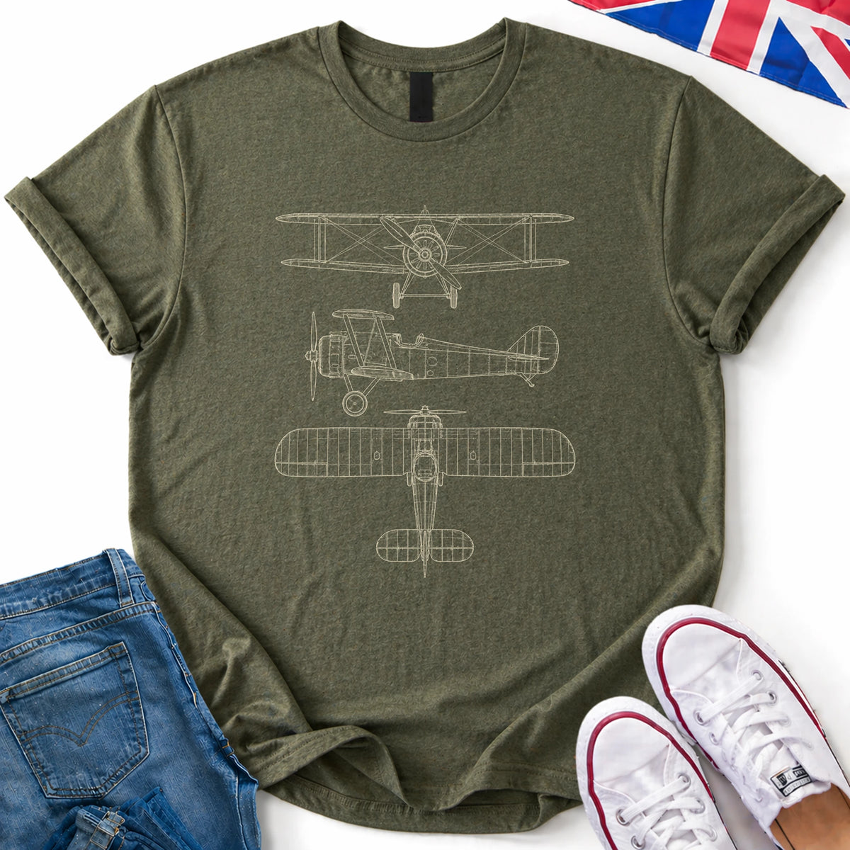 Sopwith Camel (UK - WW1) T-Shirt