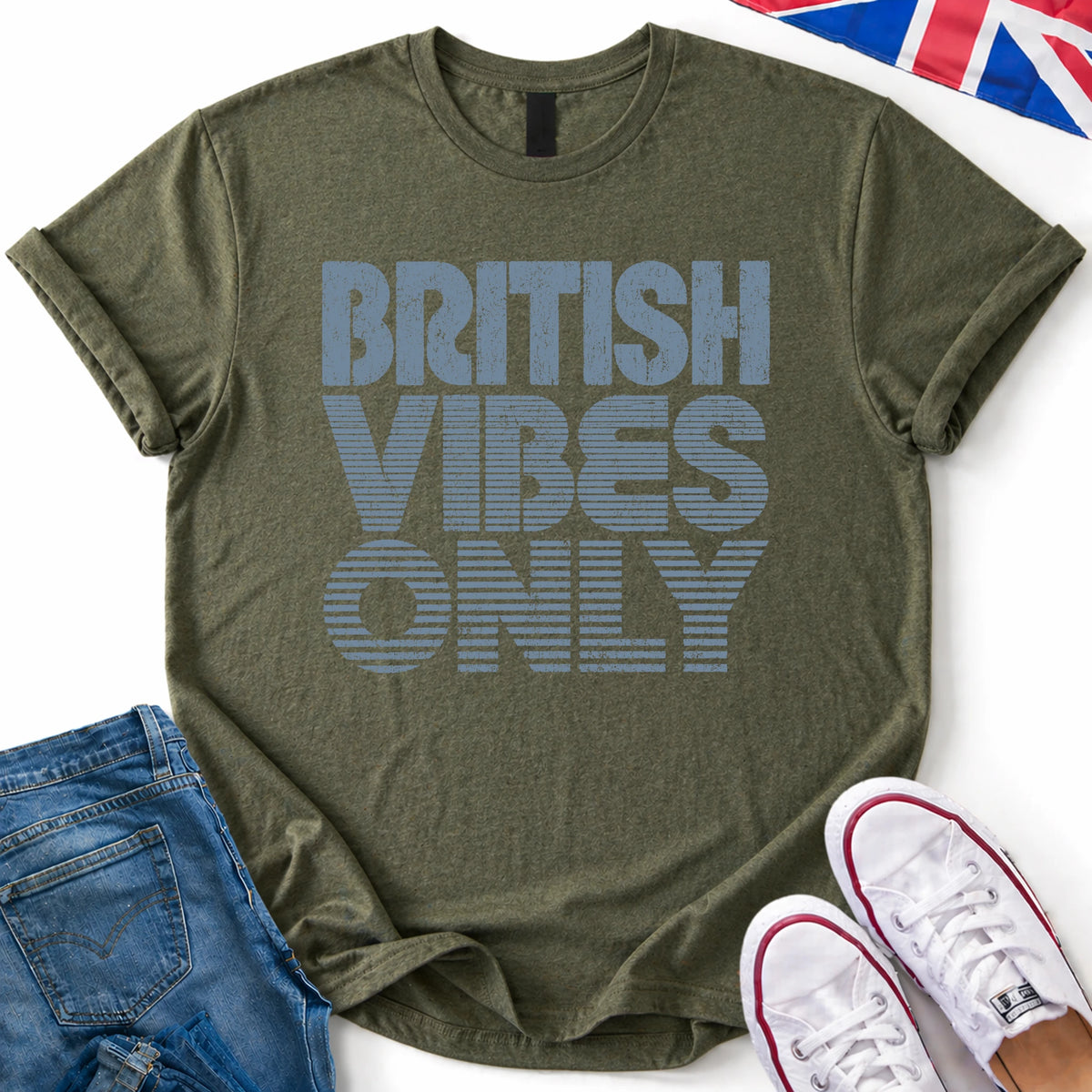 British vibes (Blue) T-Shirt