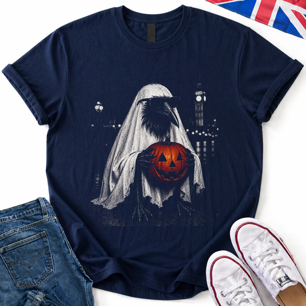 London Ghost Crow | Halloween T-Shirt