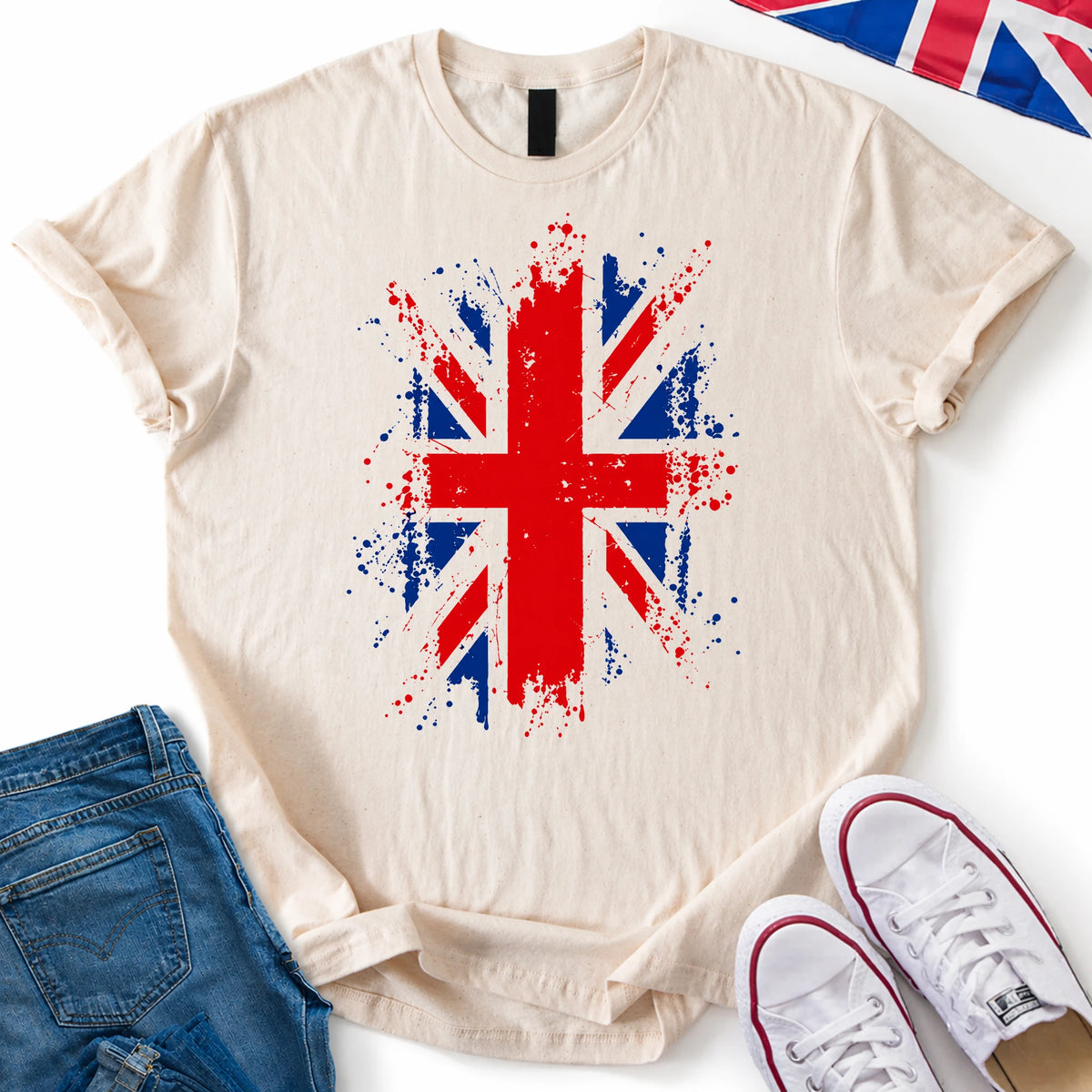 Union Flag Drip T-Shirt