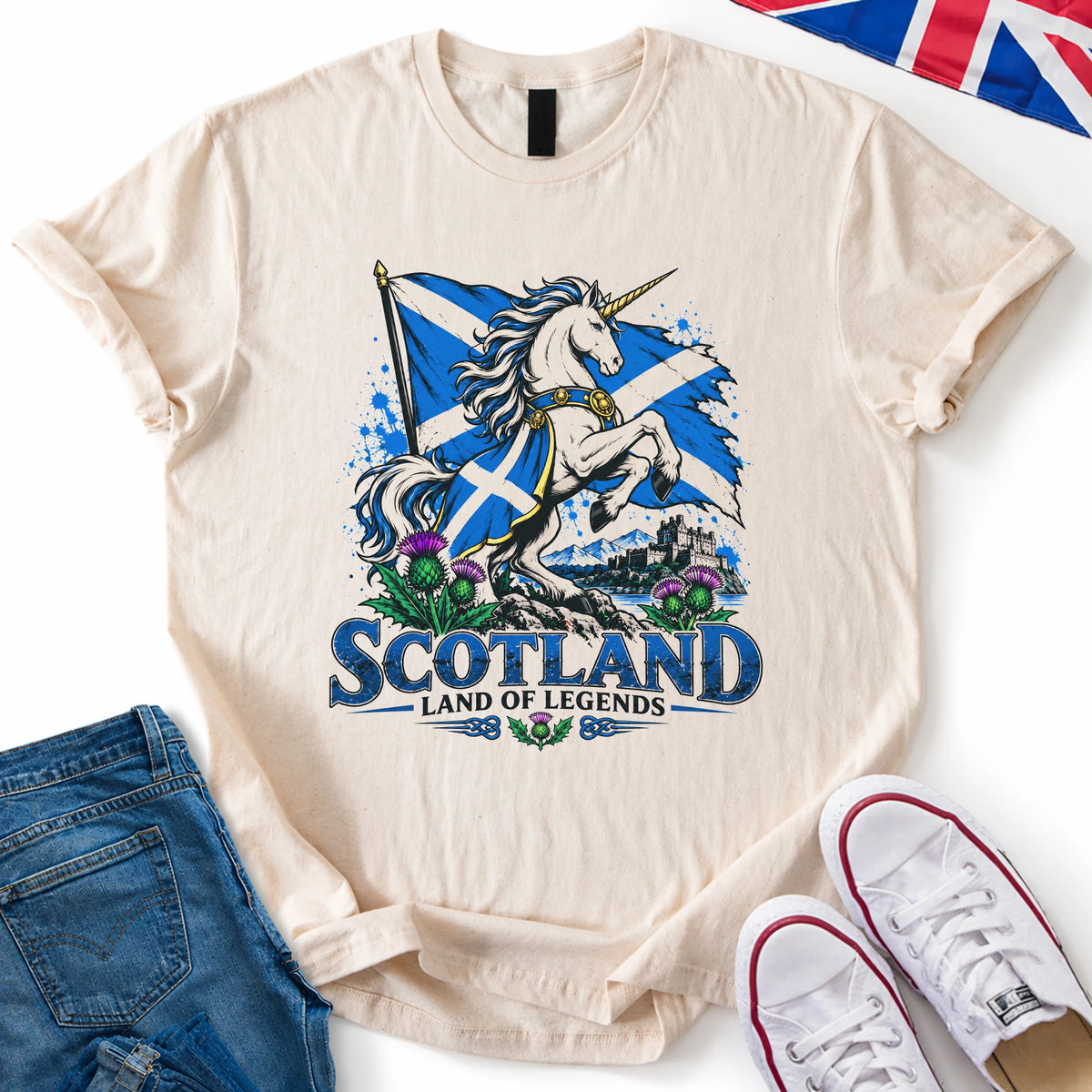 Saltire and Thistle T-Shirt