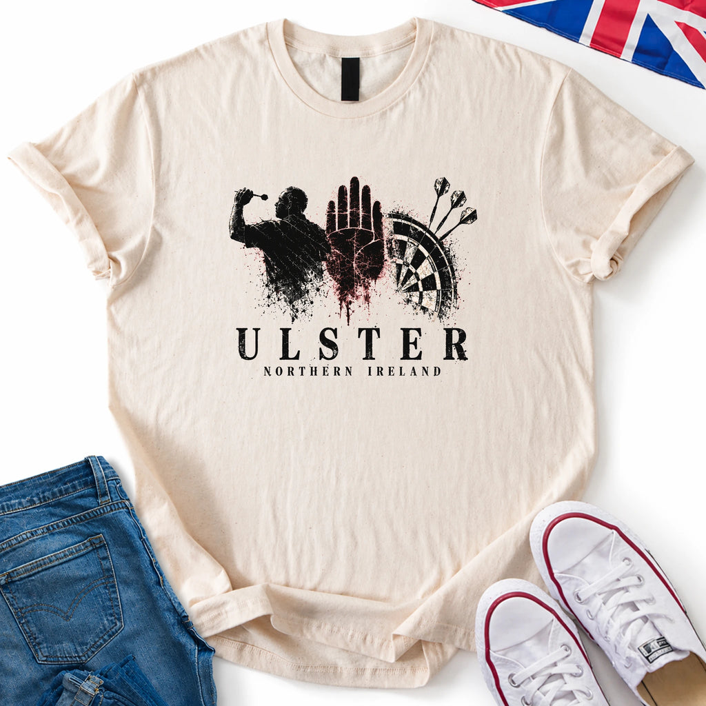 N. Ireland Darts (Distressed) T-Shirt