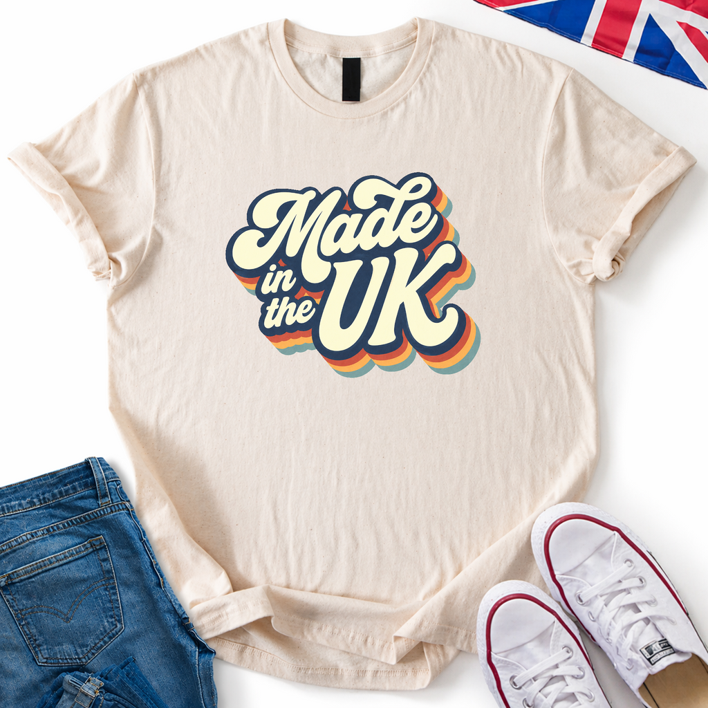 Made In The UK Retro T-Shirt