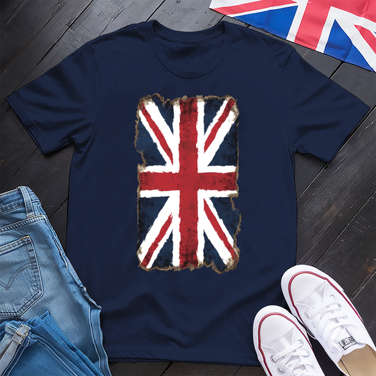 Weathered Union Jack T-shirt