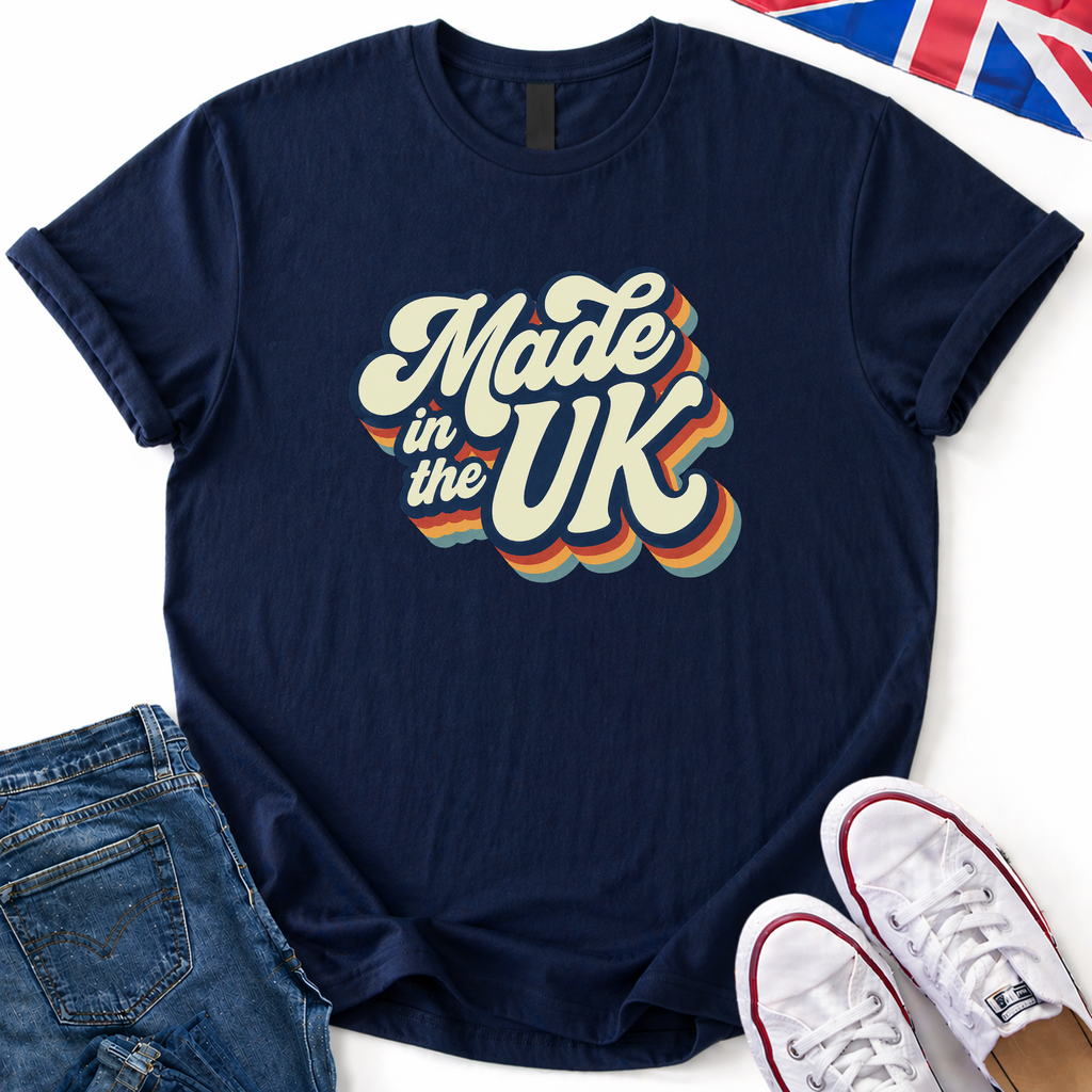 Made In The UK Retro T-Shirt