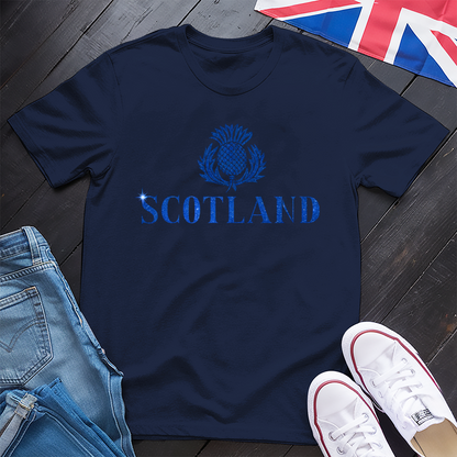 Sparkling Thistle of Scotland T-shirt