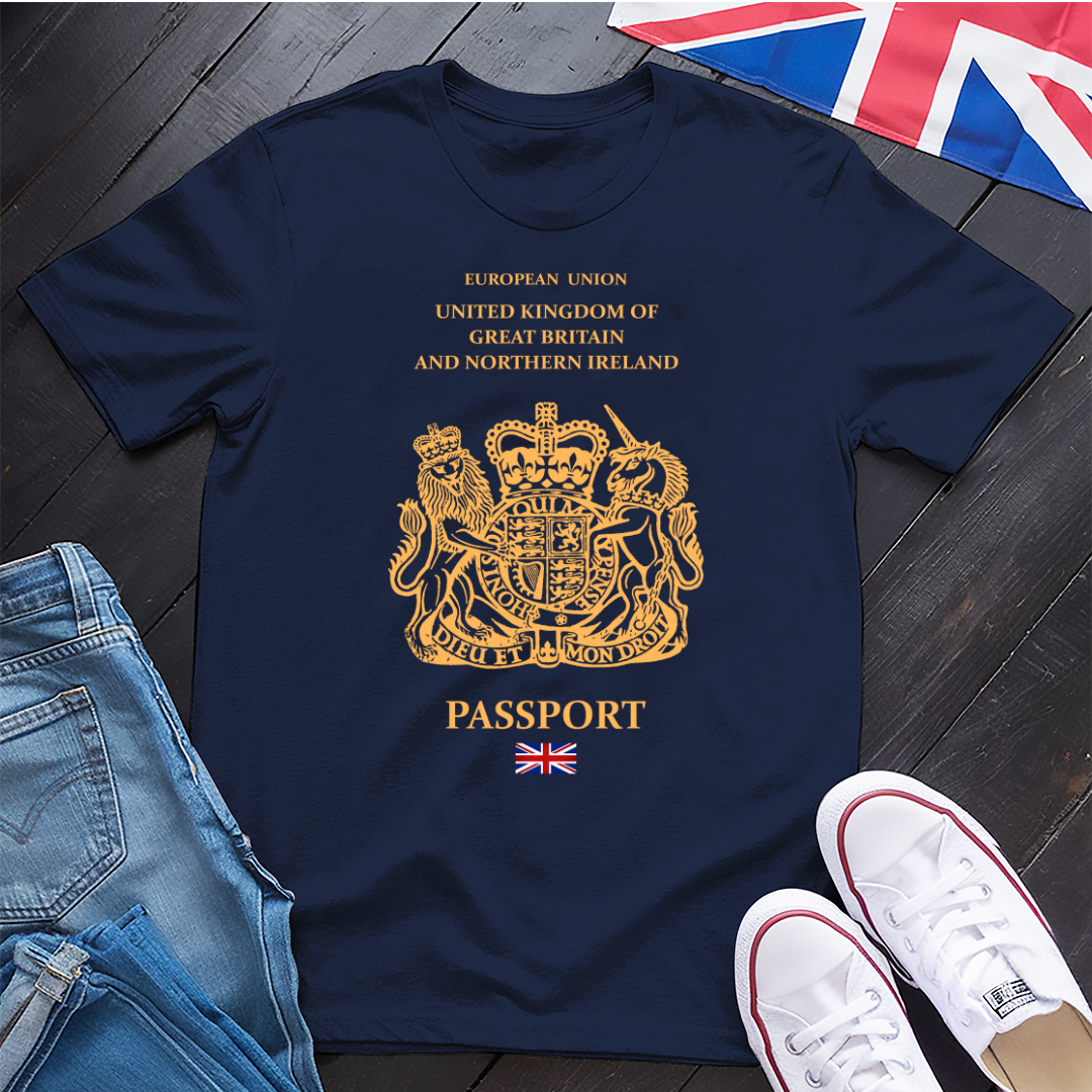 British Passport T-Shirt