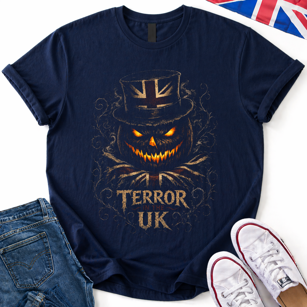 Terror In The UK | Halloween T-Shirt