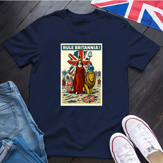 Rule Britannia Poster T-shirt