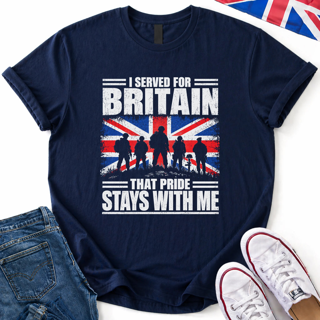 Service, Pride, Britain T-Shirt