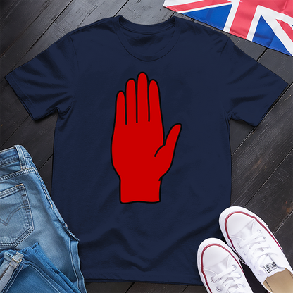 Red Hand of Ulster N. Ireland T-shirt