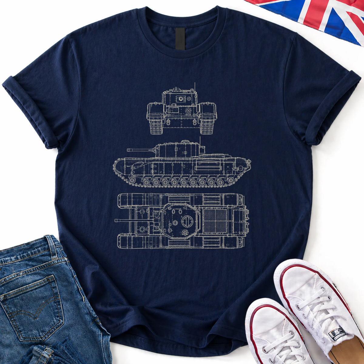 Churchill tank T-Shirt