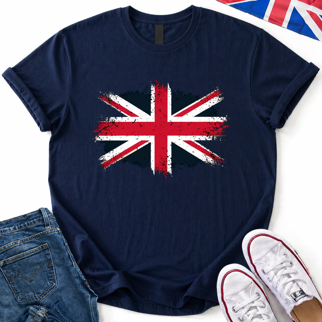UK Flag Distressed T-Shirt