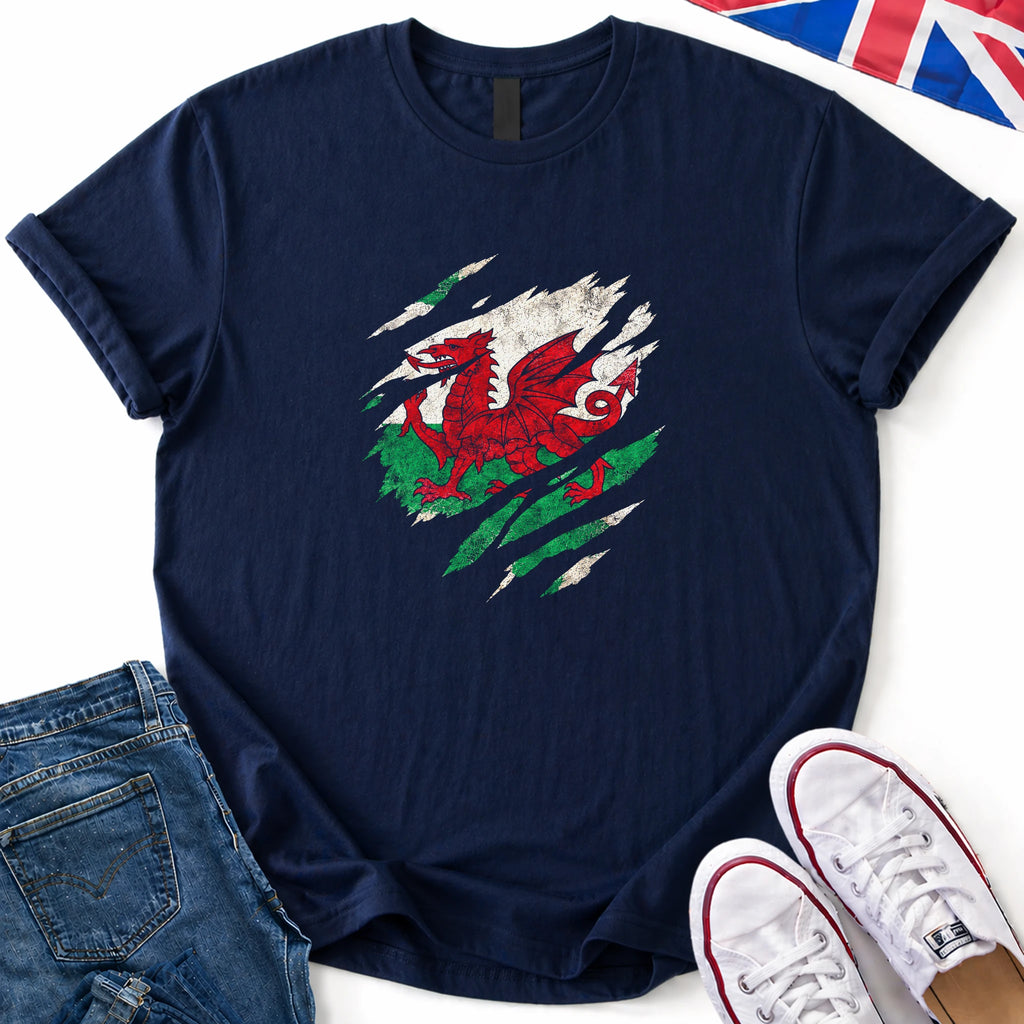 Fragmented Red Dragon T-Shirt