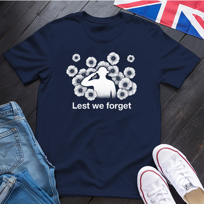 Lest We Forget Soldier T-shirt