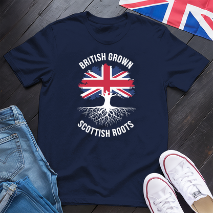 British Grown Scottish Roots T-shirt